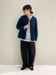 Легкая куртка на пуговицах PUFFERTECH Uniqlo 1159865277 (Синий XL) - зображення 14