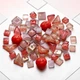 Набор кусочков мозаики камешки микс розовый 200 гр 150-170 шт камни декоративные для декора (1032) - изображение 2