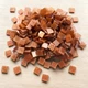 Мозаика акриловая квадратная Золотистая с блестками 10*10*3 мм 40 г 135 шт, для декора, рукоделия и творчества ( 9084 ) - изображение 2