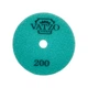 Круг алмазний полірувальний VATZO Wet КВІТКА D100x3x15 P200 (03-30200) - зображення 2