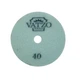 Круг алмазний полірувальний VATZO Wet КВІТКА D100x3x15 P40 (03-30040) - зображення 2