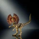 Фигурка Динозавр Дилофозавр Мир Юрского периода Jurassic world Dilophosaurus Dinosaur Hammond Collection JKM93 Mattel - изображение 5