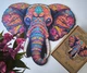 Puzzle drewniane Milliwood Peace&Harmony Elephant Power 400 elementów 50622 (5906018050622) - obraz 3