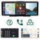 Видеорегистратор на торпеду 10.26" (Android Auto, CarPlay, GPS, Wi-Fi, 4K, Bluetooth, FM) - изображение 3