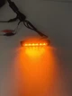 Стробоскоп мигалка в решітку автомобіля жовтий 6led - зображення 4