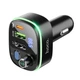 Трансмиттер автомобильный Hoco E62 Bluetooth 2 x USB A + USB C QC3.0 PD 20W Black (6931474756299) - изображение 4