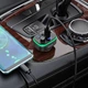 Трансмиттер автомобильный Hoco E62 Bluetooth 2 x USB A + USB C QC3.0 PD 20W Black (6931474756299) - изображение 8