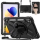 Противоударный чехол X-CASE с подставкой 360° и ремешком для Xiaomi Redmi Pad 2 Pro 12.1" 2025 / Poco Pad M1 12.1" (Чёрный) - изображение 1
