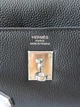 Сумка месенджер Hermes Kelly Messenger чорна (151) - изображение 2