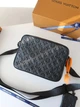 Сумка чоловіча месенджер Louis Vuitton Trio Messenger чорна (155) - изображение 10