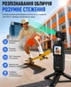 Кишенькова Екшн камера для подорожей та влогу AUSEK AT-M105 4K UHD WiFi з стабілізацією розпізнавання обличчя автоматичне стеження Поворотна оберт 330° Утримання об’єкту у кадрі цифровий зум 8-18x сенсорний дисплей Black - зображення 6