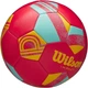 Футбольный мяч Wilson IMPACT SB красно-желто-бирюзовый Размер 5 WS3005002XB05 - изображение 5