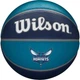 Баскетбольный мяч Wilson NBA TEAM TRIBUTE CHARLOTTE HORNETS сине-темно-синий Размер 7 WTB1300XBCHA - изображение 1
