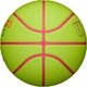 Баскетбольный мяч Wilson NBA TEAM NEON CHICAGO BULLS салатово-розовый Размер 7 WZ4037402XB7 - изображение 4
