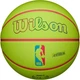Баскетбольный мяч Wilson NBA TEAM NEON CHICAGO BULLS салатово-розовый Размер 7 WZ4037402XB7 - изображение 7