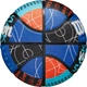 Баскетбольный мяч Wilson WNBA HEIR DNA OUTDOOR сине-голубо-оранжевый Размер 6 WZ3009201XB6 - изображение 5