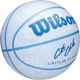 Баскетбольный мяч Wilson CAITLIN CLARK ENVISION бело-голубой Размер 6 WZ3022401XB6 - изображение 2