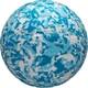 Волейбольный мяч Wilson IMPACT GEN GREEN голубо-белый Размер 5 WV2000801XBOF - изображение 7