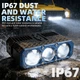 Протитуманні лінзи Sanvi Bi-LED S301 9-16V 68/90w 5500k - зображення 3