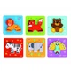 Первые деревянные пазлы 6 в 1 Животные Tooky Toy TL636 - изображение 1