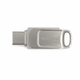 Флеш-накопичувач Wibrand USB 3.2 Gen1 Bee 128GB USB Type-A/USB Type-C Silver (WI3.2TC/BE128TC039S) - изображение 1