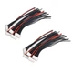 Комплект из 10 балансировочных кабелей JST-XH 6S 7pin 22AWG 25см для LiPo аккумуляторов - изображение 1