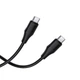 Кабель HOCO C to C Bien 60W silicone charging data cable X124 |1m, 60W| 5169013 - изображение 3