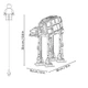Конструктор Lego Star Wars AT-AT осколків Імперії та перехоплювач INT-4 75454 - зображення 6