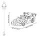 Конструктор Lego Technic Спортивный автомобиль Dodge Viper GTS-R 42234 - изображение 7