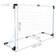 Футбольные ворота Trizand 120x80x40 см детские разборные для улицы с нейлоновой сеткой и мячом для тренировок каркас 33 мм устойчивые для активных игр на свежем воздухе для совершенствования точных ударов и развития скорости ребенка дома и в парке - изображение 7