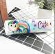 Пенал Косметичка школьный Единорог Magic Cute Unicorn 190*50*45 мм - изображение 1