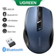 Мышь беспроводная UGREEN MU006 оптическая 4000 DPI эргономичная синяя пластиковая - изображение 3