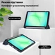 Чехол для планшета BeCover Soft Edge TPU с креплением для стилуса для Xiaomi Redmi Pad 2 Pro 12.1" Deep Blue (BC_716137) - изображение 4