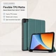 Чехол для планшета Xiaomi Redmi Pad 2 SE 9.7" (2026) BeCover Flexible TPU Matte с креплением для стилуса Dark Green (BC_716152) - изображение 2