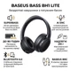 Беспроводные Bluetooth наушники с микрофоном Baseus Bass BH1 Lite (BT 6.0, 80 ч, ENC). Black - изображение 2