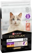Сухой корм для взрослых кошек Purina Pro Plan Adult 1+ Hairball & Healthy Skin для уменьшения образования комочков шерсти в пищеварительном тракте и для поддержания здоровой кожи, с лососем, 10 кг (7613036529235) - изображение 3