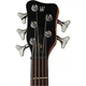 Бас-гитара Warwick Teambuilt Pro Series Corvette Ash 5-String A/A Burgundy Red Transparent Satin [170217] - изображение 3