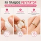 Прозорий силіконовий регулятор розміру каблучки / накладка-зменшувач для кілець, набір ущільнювачів для фіксації каблучок (144333336) - зображення 2