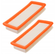 Фильтр 2шт для пылесоса Karcher DS6000, DS5500, DS5600 Mediclean, DS5800, DS6 premium, HEPA 6.414-631.0 - изображение 1