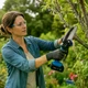 Пила аккумуляторная цепная Domotec Chain Saw 6 дюймов 68V 8Ah для обрезки веток деревьев мини инструмент садовый для сада и приусадебного участка аккумуляторная пила цепная для ухода за деревьями мощная беспроводная модель с аккумулятором - изображение 5