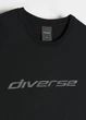 Футболка чоловіча з логотипом Diverse CORE LOGO 261A XXL Чорний (5905384230652) - зображення 5