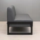 Диван Quadro 160×78×85 см екошкіра Stone Grey (металевий каркас) - зображення 3