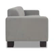 Диван Bruno Soft Grey 160×83×77 см - изображение 3