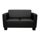 Диван Kansas 150×75×88 см екошкіра Soft Black - изображение 2