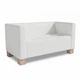 Диван Space 195×76×76 см екошкіра Soft White - изображение 1