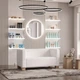Диван Space 195×76×76 см екошкіра Soft White - изображение 4