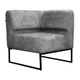 Модульний диван Lounge кутовий 77×77×83 см Stone Grey - зображення 1