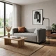 Диван Space Soft Grey 180×76×76 см (металевий каркас) - зображення 5