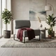 Модульний диван Lounge 77×77×83 см Smoke Grey - зображення 5