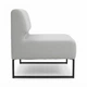 Модульний диван Lounge 77×77×83 см Stone Grey - изображение 4